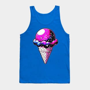 Space Cream Cone 205 Tank Top